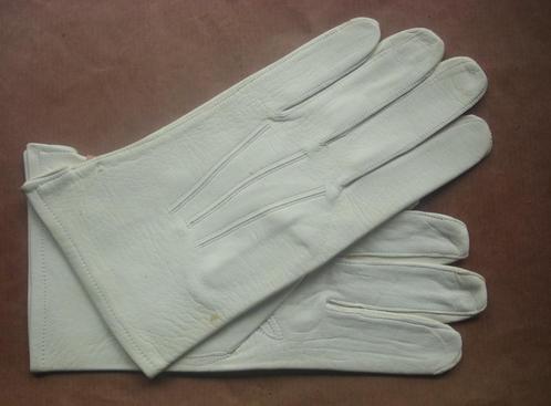 Gants de cuir pleine peau ABL 1959 paar lederen handschoenen, Collections, Objets militaires | Général, Armée de terre, Envoi