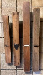 4 rabots - varlopes anciens en bois