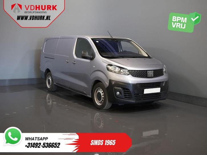 Fiat Scudo 2.0 MJ 145 pk L3 BPM VRIJ! Adapt.Cruise/ Climate/, Auto's, Bestelwagens en Lichte vracht, Bedrijf, ABS, Adaptive Cruise Control