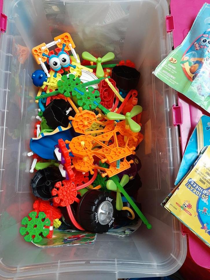 Groot lot kid K'Nex . > 800 stuks!, Kinderen en Baby's, Speelgoed | Bouwstenen, Gebruikt, K'nex, Ophalen of Verzenden