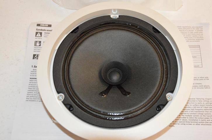 NIEUWE RCF PL 60 INBOUW LUIDSPREKERS, Audio, Tv en Foto, Luidsprekerboxen, Nieuw, Overige typen, 120 watt of meer, Overige merken