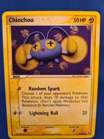 Chinchou 50/92 - Legend Maker