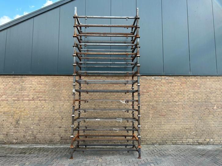 Stapelrek/stapelrekken/stapelbokken 190x104CM 20ST gebruikt, Zakelijke goederen, Kantoor en Winkelinrichting | Onderdelen, Ophalen