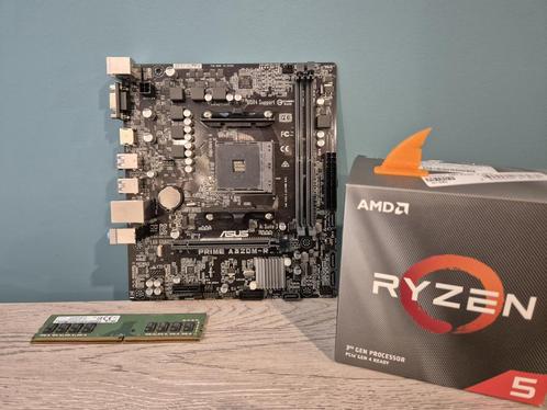 3th Gen Ryzen Upgrade? | Ryzen 5 3600, A320M, 16/32GB DDR4, Computers en Software, Desktop Pc's, Refurbished, 4 Ghz of meer, HDD