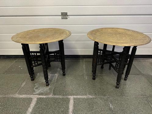 2 Marokkaanse the / Koffie tafels, Antiek en Kunst, Antiek | Meubels | Tafels, Ophalen of Verzenden