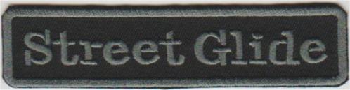 Harley Davidson Street Glide stoffen opstrijk patch embleem, Motoren, Accessoires | Overige, Nieuw, Verzenden