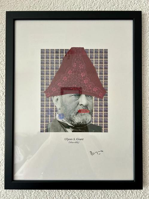 Jan Bucquoy: Amerikaanse presidenten met de ondergoed litho, Antiek en Kunst, Kunst | Litho's en Zeefdrukken, Ophalen of Verzenden