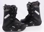 Chaussures de snowboard 37 38 40.5 EU NITRO noir/blanc, Envoi, Utilisé, Chaussures