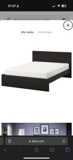 Ikea bedframe Malm NIEUW, Ophalen, Zwart, 180 cm, 200 cm