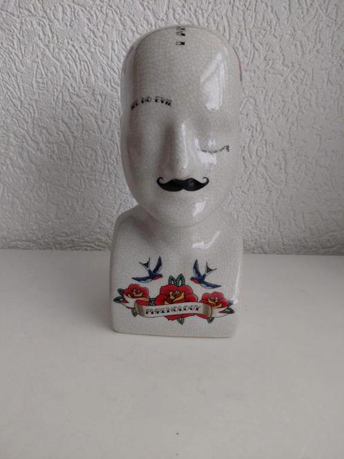Hoofd phrenology, Antiek en Kunst, Curiosa en Brocante, Ophalen of Verzenden