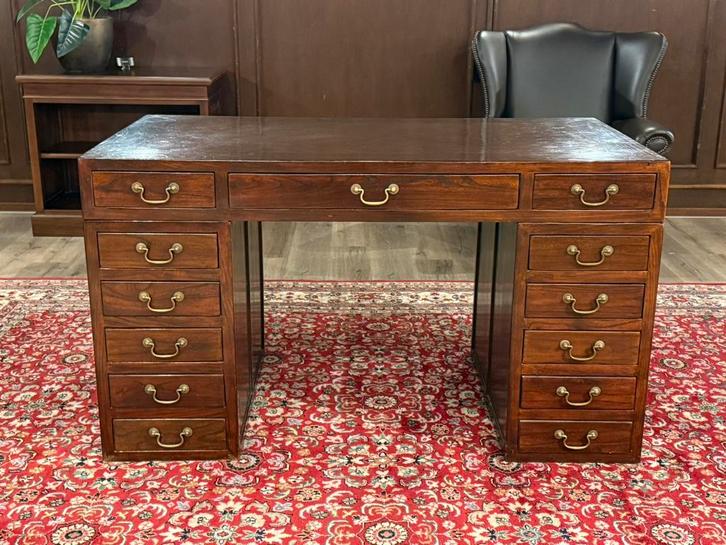 Klassiek Engels bureau #622, Huis en Inrichting, Bureaus, Zo goed als nieuw, Bureau, Ophalen of Verzenden