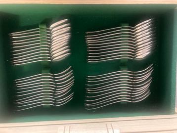 Complete 835 zilveren bestekset – circa 7,0 kg – Luxe kist beschikbaar voor biedingen
