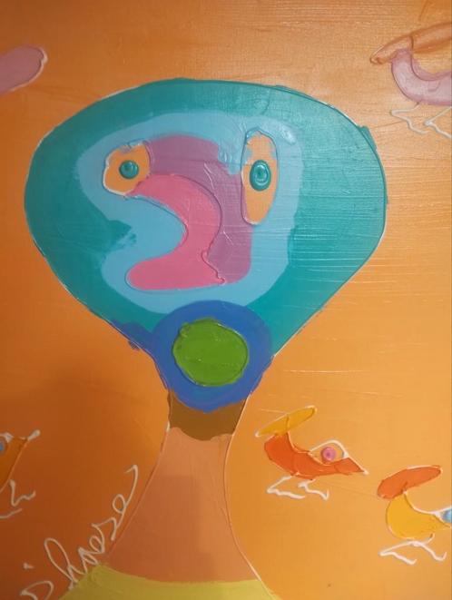 Hannes D'Haese orgineel werk, Antiek en Kunst, Kunst | Schilderijen | Modern, Ophalen of Verzenden