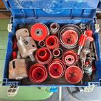 set de perceuse à horloge dans un boîtier Berner, Enlèvement ou Envoi, Utilisé