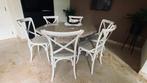 table de cuisine avec 6 chaises, Autres couleurs, Comme neuf, Enlèvement, Cinq, Six Chaises ou plus
