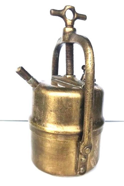 Carbure Mijnlamp W. Ardell Sweden Antiek😎🔥💎🤗👌, Antiek en Kunst, Curiosa en Brocante, Ophalen of Verzenden