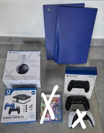 Accessoires pour ps5 en excellent état  beschikbaar voor biedingen