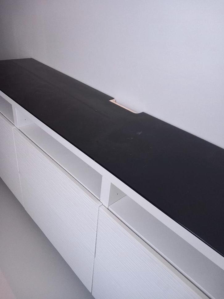 TV MEUBEL BESTA, Huis en Inrichting, Kasten |Televisiemeubels, Zo goed als nieuw, Minder dan 100 cm, 150 tot 200 cm, 50 tot 75 cm