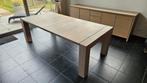 Te koop: Mooie eettafel in volle eik, Ophalen