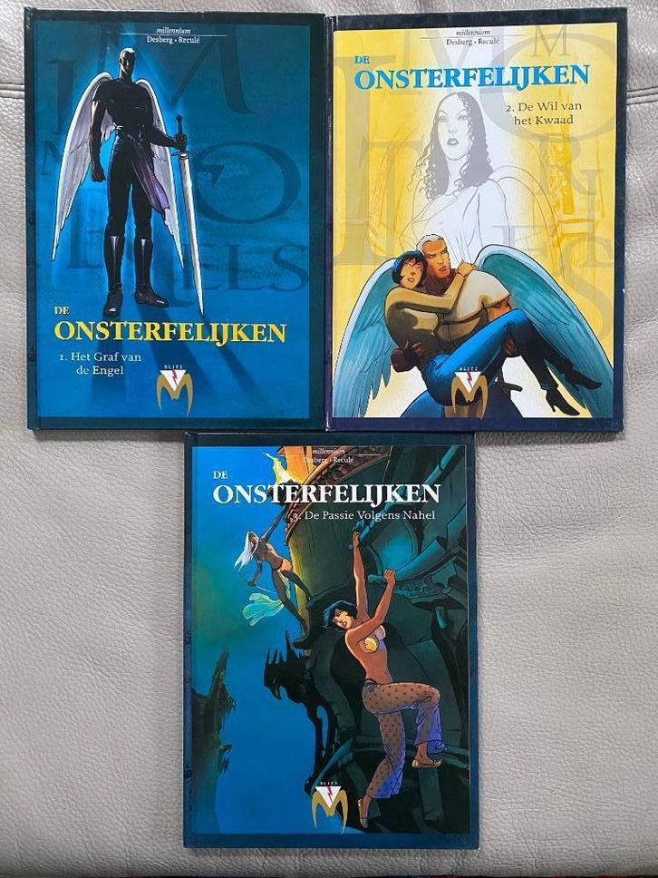 HC Trilogie : De Onsterfelijken (Desberg/Reculé), Boeken, Stripverhalen, Gelezen, Meerdere stripboeken, Ophalen of Verzenden