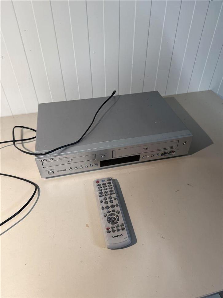 samsung VCR & DVD Combi Player DVD-v6000 met afstandsbedieni, Audio, Tv en Foto, DVD spelers, Gebruikt, Samsung, Ophalen of Verzenden