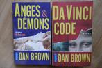 2 romans de Dan Brown, Comme neuf, Dan Brown., Belgique, Enlèvement