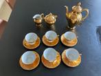 Gouden koffieservice, Ophalen, Overige materialen, Zo goed als nieuw, Overige stijlen