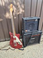 Oude bas gitaar Egmond, versterkers  Hohner , Linbaker Laney, Ophalen, Zo goed als nieuw