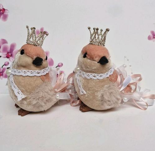 🩷 Christmas Decoratie Vogels, Diversen, Kerst, Zo goed als nieuw, Ophalen of Verzenden