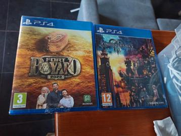 Lot de jeux PS4 neufs sous blister : Kingdom Hearts et Fort 