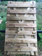 Houten poort, Jardin & Terrasse, Portes de jardin, Neuf, Portail battant, Moins de 100 cm, Bois