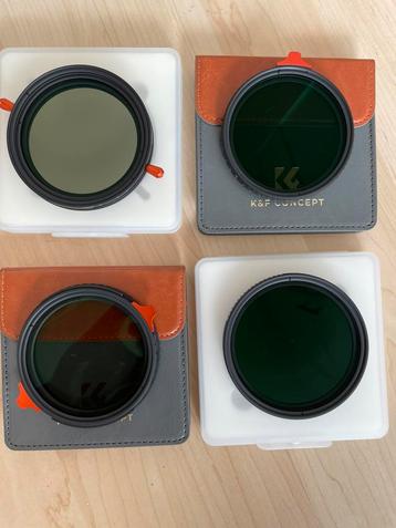 K&F concept vnd filter en polarisers beschikbaar voor biedingen