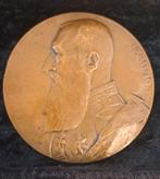 Medaille Belgie Leopold 2, Postzegels en Munten, Penningen en Medailles, Ophalen of Verzenden, Brons