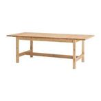 Ikea Norden eettafel 220-260, Huis en Inrichting, Tafels | Eettafels, Ophalen, Gebruikt, 200 cm of meer, 50 tot 100 cm