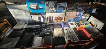 Collection rétrogaming consoles Nintendo Sega Sony, Enlèvement ou Envoi, Utilisé, Bleu, Slim