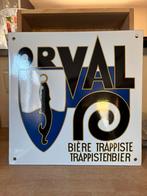 Emaille plaat van Orval, Ophalen of Verzenden