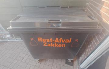 Te koop in Nieuwstaat Rolcontainer 1100 liter  beschikbaar voor biedingen