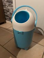 Luieremmer pastelblauw, Kinderen en Baby's, Badjes en Verzorging, Luieremmer, Zo goed als nieuw, Standaard, Ophalen
