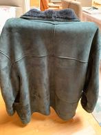 Herenvest donkerblauw omgekeerd lam, Ophalen of Verzenden, Zo goed als nieuw, Maat 56/58 (XL)
