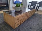 Archiefkast -Fichekast - Salontafel - TV-kast - Eik, Ophalen, Gebruikt
