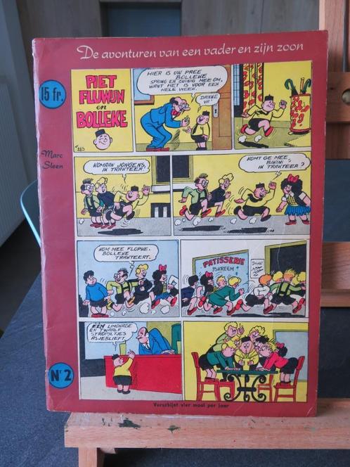 De avonturen van een vader en zijn zoon nr 2 Marc Sleen 1957, Boeken, Stripverhalen, Zo goed als nieuw, Ophalen of Verzenden