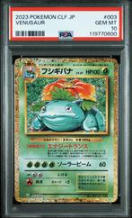 Venusaur PSA 10 - 003/032 - Japanese Classic: Venusaur 2023, Hobby en Vrije tijd, Ophalen of Verzenden, Zo goed als nieuw, Losse kaart