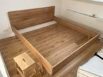 XL bed frame (oak) from Swiss Sense (220x200 cm), Huis en Inrichting, Ophalen