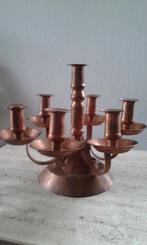 7 ARMGE KOPEREN KANDELAAR, Antiek en Kunst, Ophalen of Verzenden, Koper