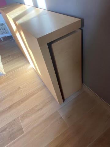 Kamer (bed, kast,nachtkast), Huis en Inrichting, Kasten | Kleerkasten, Gebruikt, 200 cm of meer, 200 cm of meer, 50 tot 75 cm