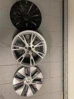 19’’ TESLA MODEL Y GEMINI VELGEN MET OF ZONDER WINTERBANDEN, Gebruikt, 255 mm, Velg(en), Winterbanden