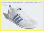 💥 👟 Adidas - VS Jog - ‼️ NIEUW ‼️ - maat 42 2/3 👟 💥, Kleding | Heren, Schoenen, Ophalen, Wit, Nieuw, Adidas