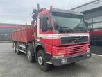 2002 Volvo FM12.380 8x4 Vrachtwagen tipper met Atlas Terex 1, Auto's, Vrachtwagens, Bedrijf, Diesel, Volvo, Te koop