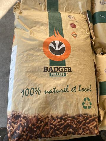 BADGER HOUTPELLETS 100% Naaldhout  beschikbaar voor biedingen