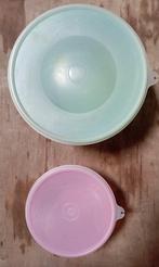 2 tupperware vintage bewaarpotten, Comme neuf, Envoi